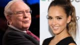 Warren Buffett and Jessica Alba