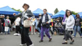 Seniors participate in a Zumba class during the 8th Annual Healthy Living Festival in Oakland, California. (File Photo).