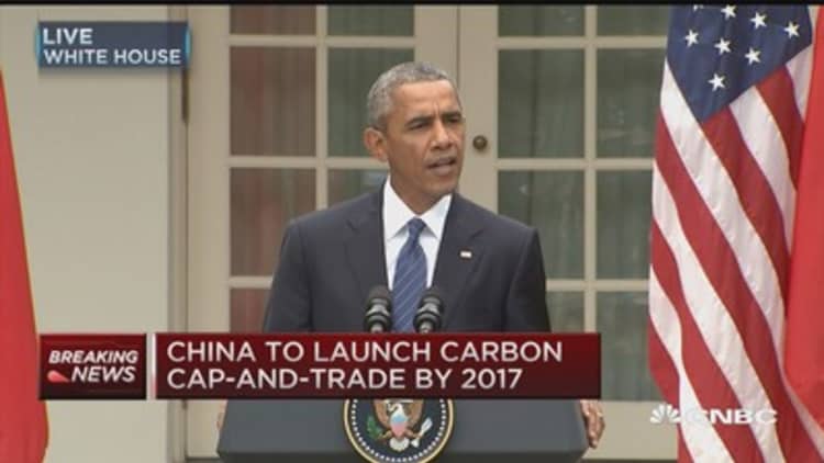 Obama: US, China commit to climate change