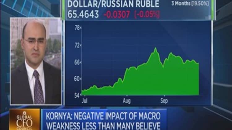 The devaluation of the rouble will challenge Russian businesses