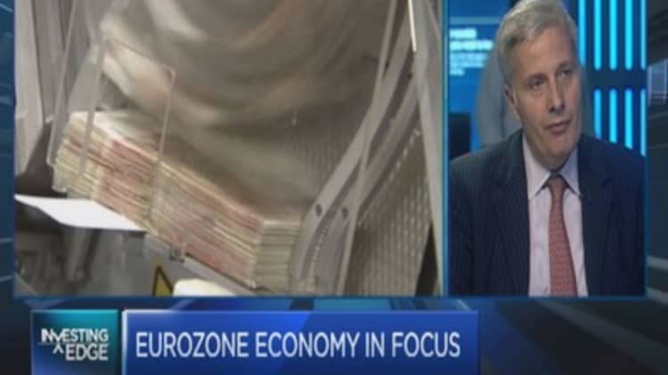 The economic recovery of the euro zone
