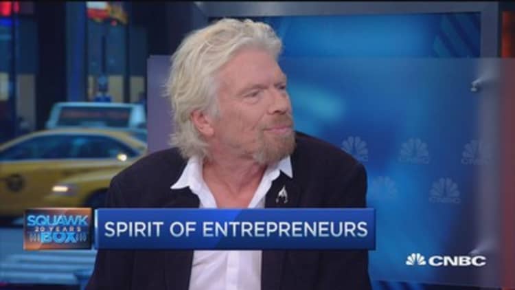 Spotting a great entrepreneur: Branson