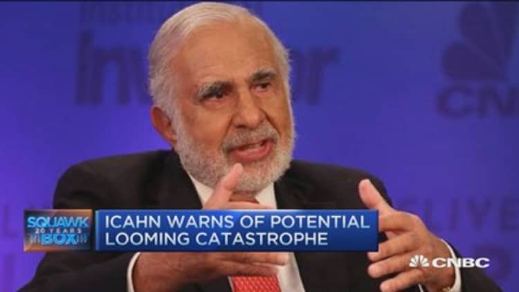 Carl Icahn: Market fallout could be dramatic