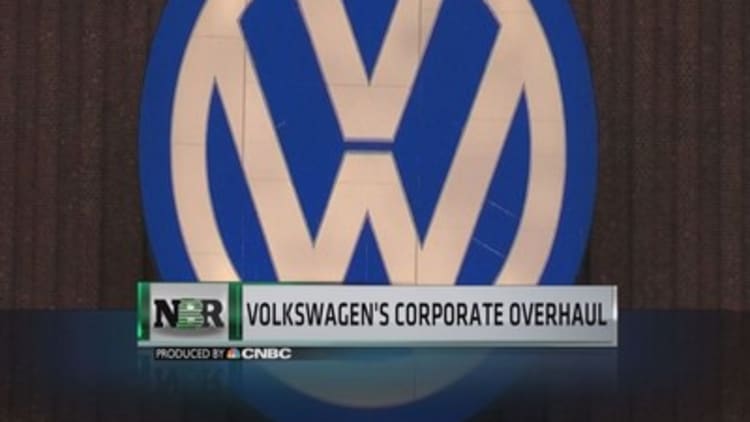 Volkswagen’s corporate overhaul 