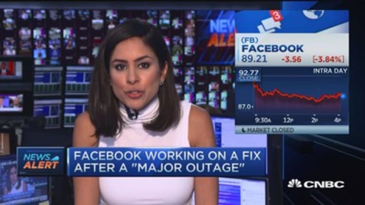 Facebook's outage