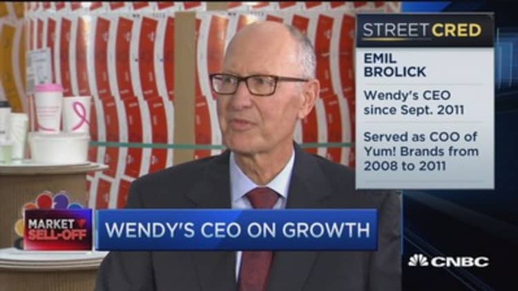 Expecting continued upswing: Wendy's CEO