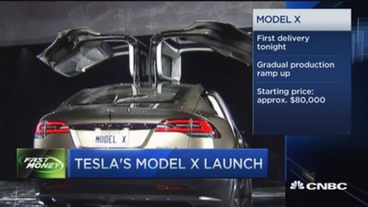 Tesla Model X launches