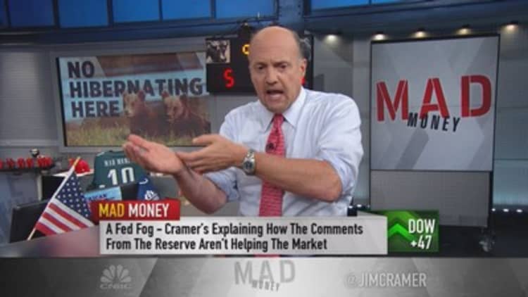 Cramer: Closer to a bottom every day
