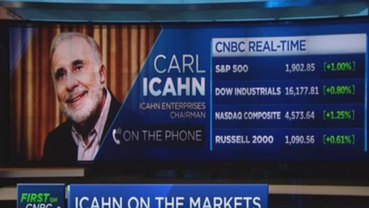Carl Icahn: Keep cash