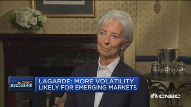 Lagarde reiterates Fed should hold off on rate hike