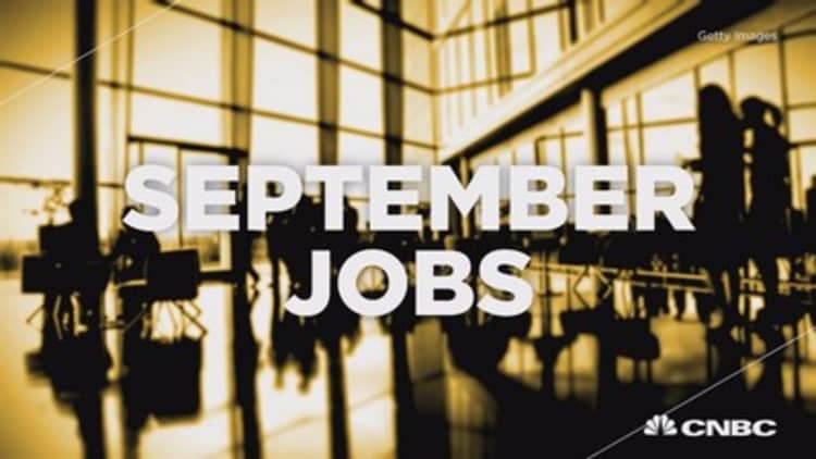 September jobs report disappoints