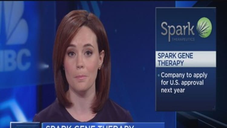 Spark gene therapy meets study goals