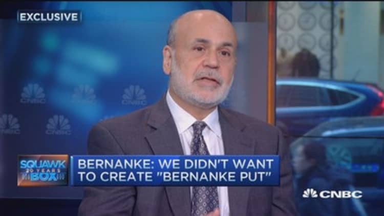 Bernanke: We had to intervene with AIG