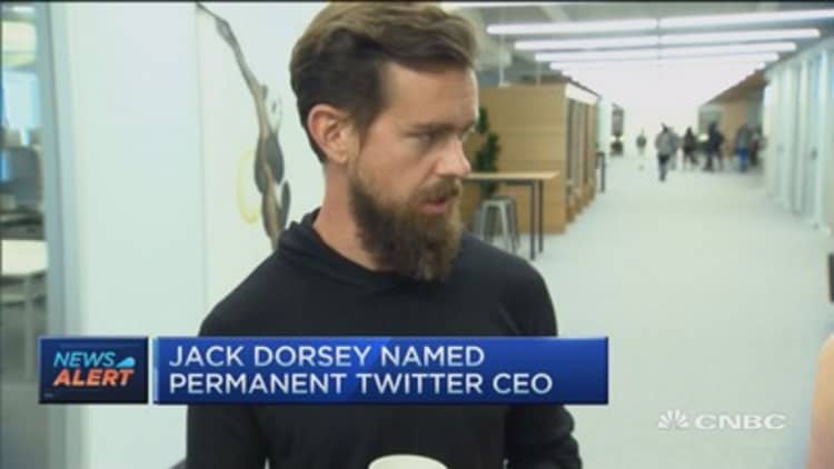 Jack Dorsey officially named Twitter CEO
