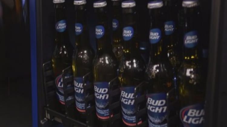 Out of beer? Bud Light's smart fridge will tell you