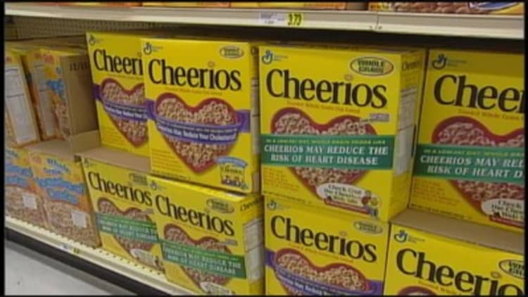 GIS recalling mislabeled Cheerios