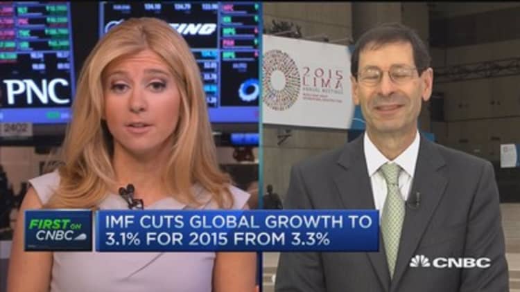 IMF cuts global growth to 3.1%