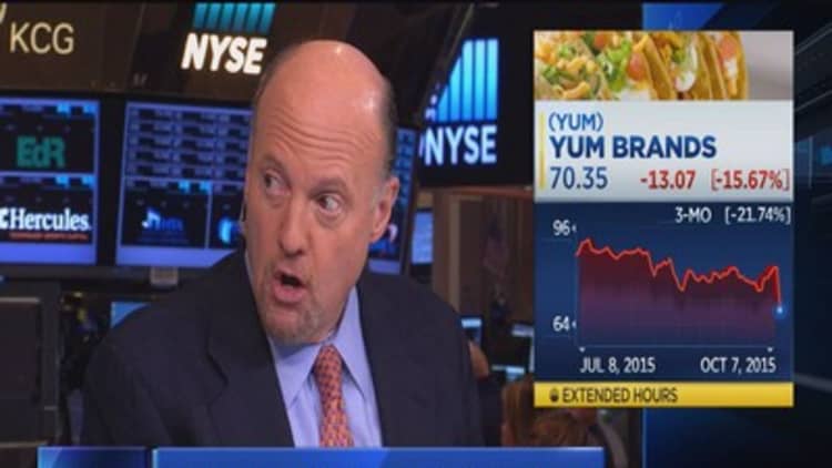 Yum Brands earnings 'inexplicable,' says Cramer