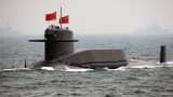 A file photo of a Chinese Navy submarine.