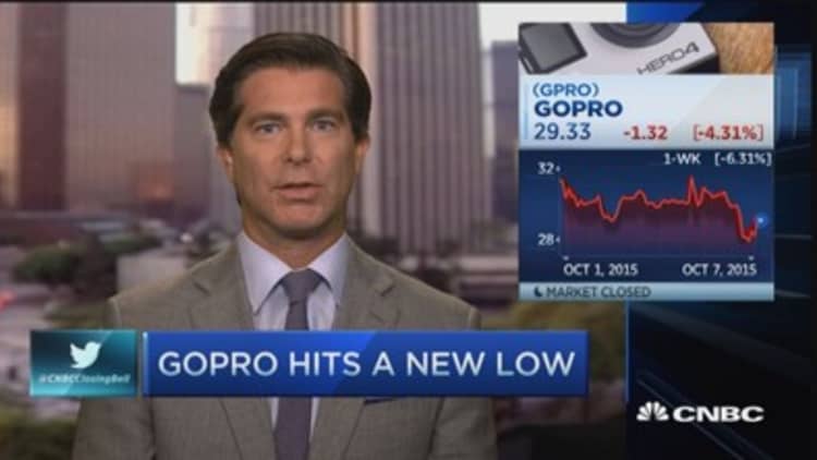 GoPro hits new low. Time for Apple to buy it?