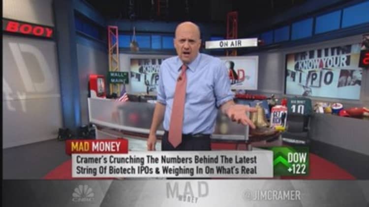 Cramer: Know your IPO! Good, bad & ugly biotechs 