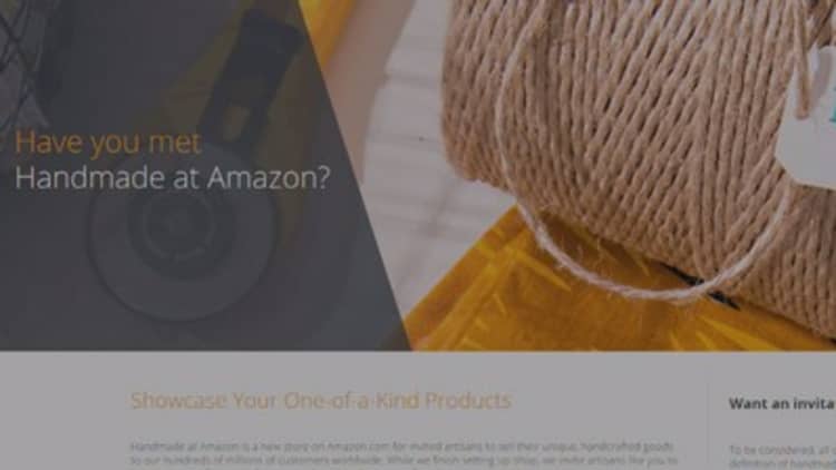 Amazon makes move to challenge Etsy