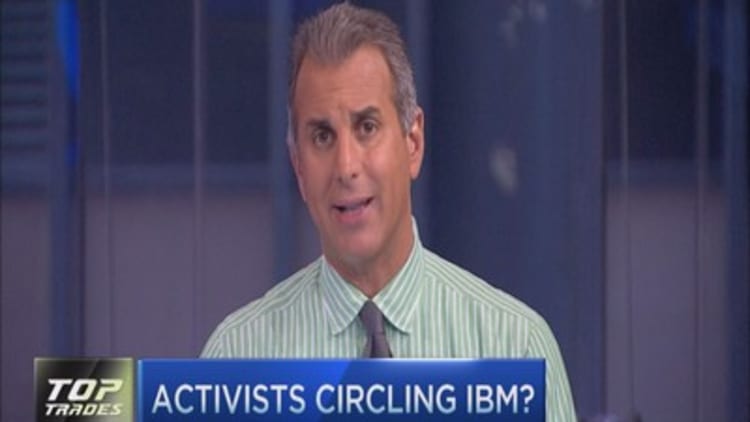 Activists circling IBM? 
