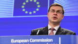 Valdis Dombrovskis, the European Commission's vice president.