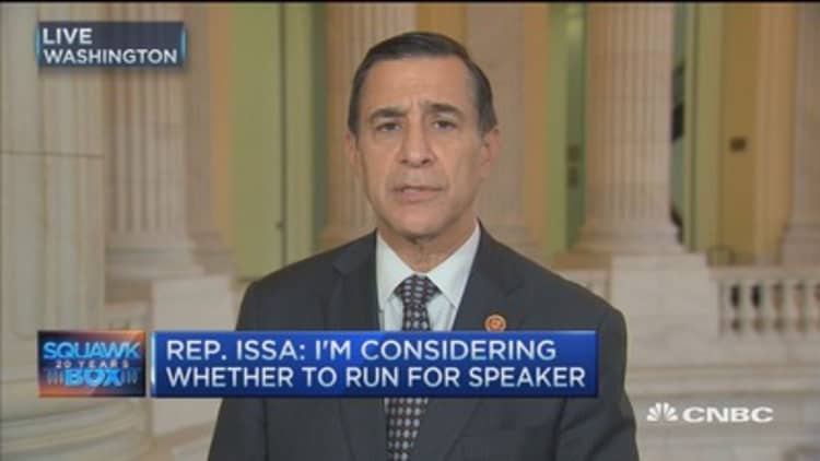 Rep. Issa:  Freedom caucus not all-or-nothing crowd