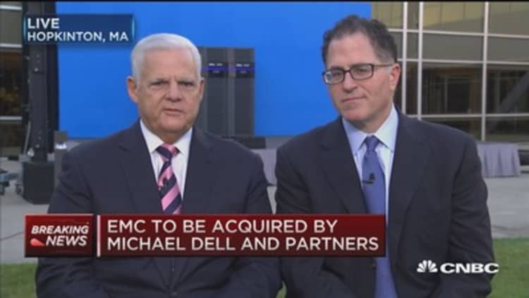 How Dell/EMC deal will work with VMW tracking stock