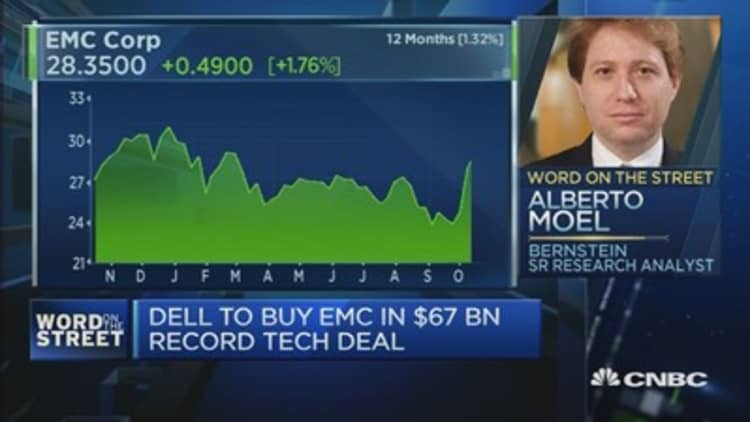 Dell-EMC merger looks like a good deal: Analyst