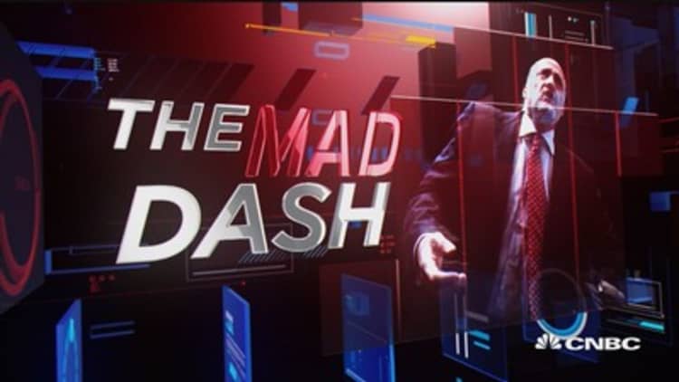 Cramer's Mad Dash: SAP on the rise