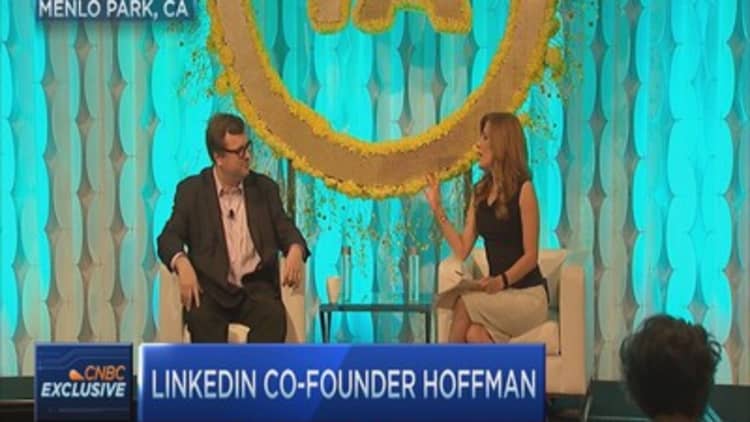 LinkedIn co-founder: AI is a great opporutnity