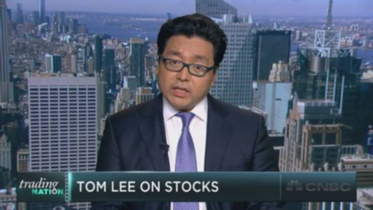 Tom Lee: Why stocks could soon surge