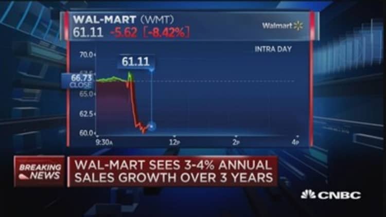 Wal-Mart's 'big disadvantage'