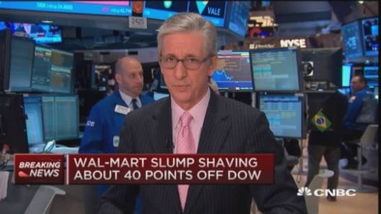 Wal-Mart pain hitting these retail stocks