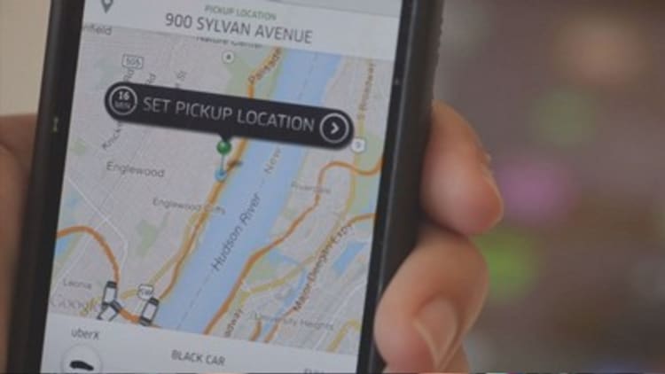 Uber takes bigger share of business ground travel
