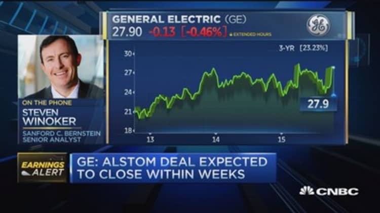 GE earnings a hit and a miss, shares tip