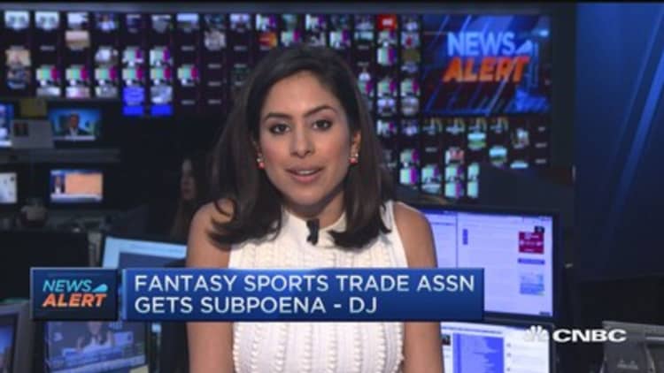 Fantasy Sports Trade Association subpoenaed