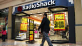 A RadioShack location going out of business in Laguna Hills, California.