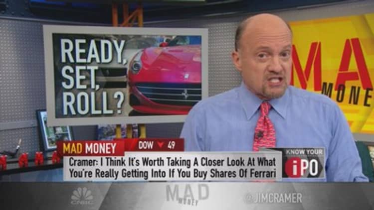 Cramer: Ferrari could run over your portfolio 
