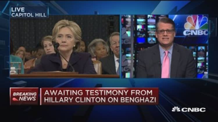 Can Clinton turn her testimony into a political victory?
