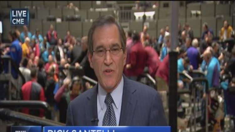 Santelli: Real action in FX