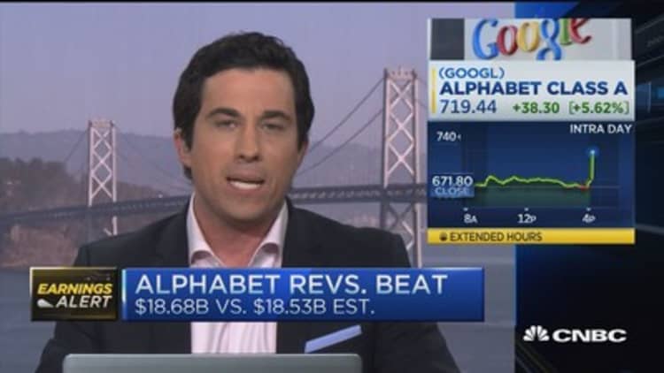 Google parent Alphabet beats earnings estimates