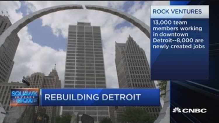 Detroit navigating road to recovery