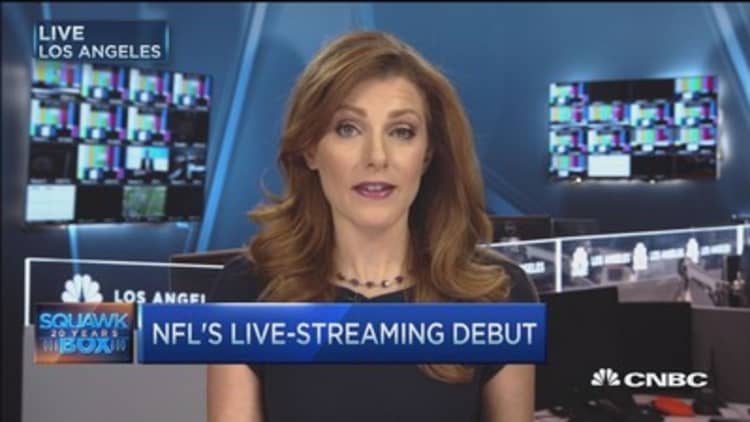 Yahoo's NFL streaming debut gets mixed reviews