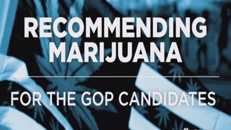 Recommending marijuana to the GOP presidential candidates