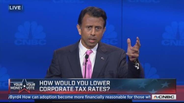 Gov. Jindal: I'd get rid of corporate tax