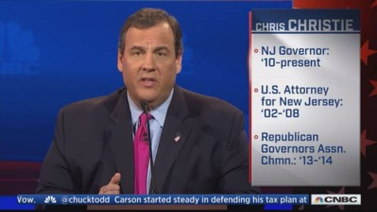 Christie: Govt has lied and stolen from you! 