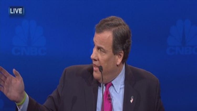 Christie: I'll make justice more than just a word